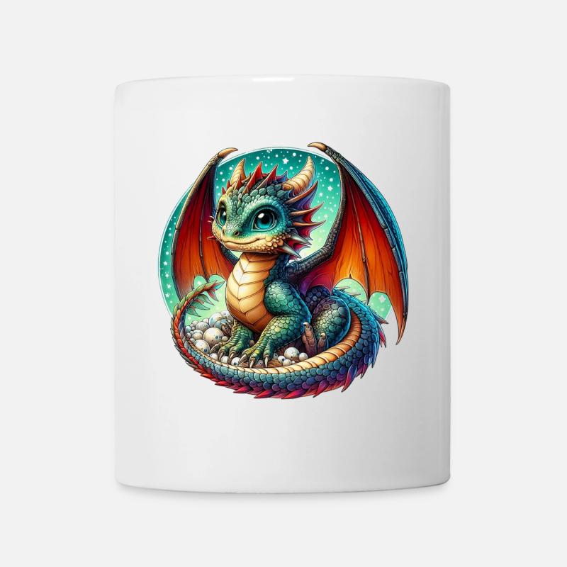 Dragon - Mug - white