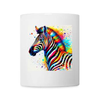 Zebra - Tasse - Weiß - Vorne