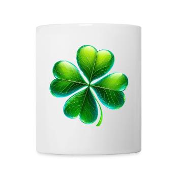 Four-leaf clover - Mug - white - Front