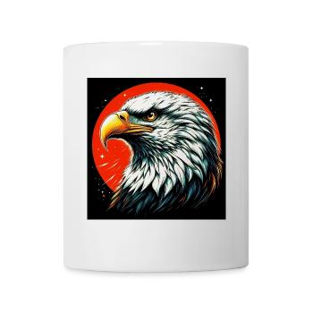 Weißkopfseeadler - Tasse - Weiß - Vorne