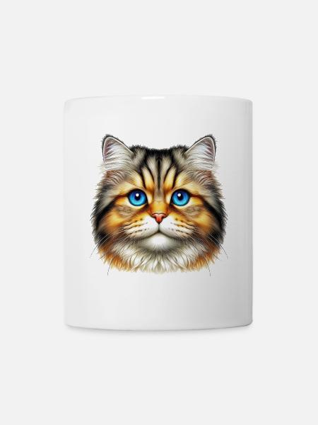 Katze - Tasse - Weiß