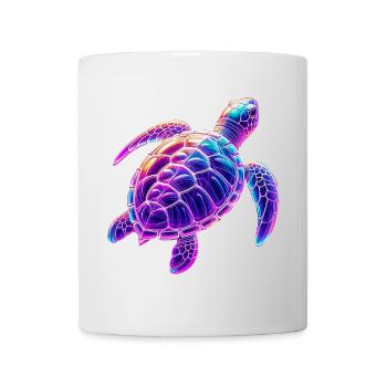 Tortue - Mug blanc - blanc - Devant