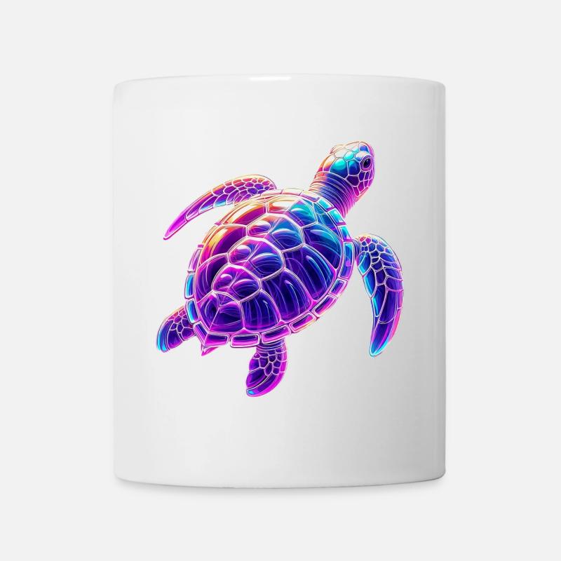 Tortue - Mug blanc - blanc