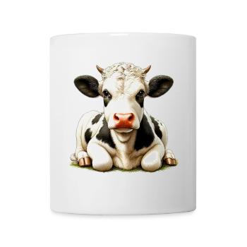 Kuh - Tasse - Weiß - Vorne