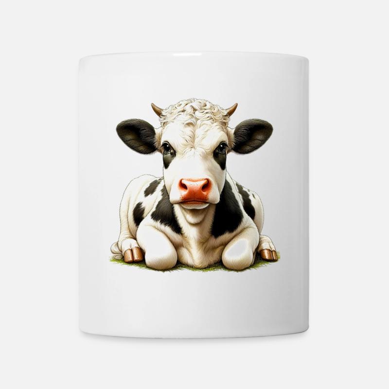 Kuh - Tasse - Weiß