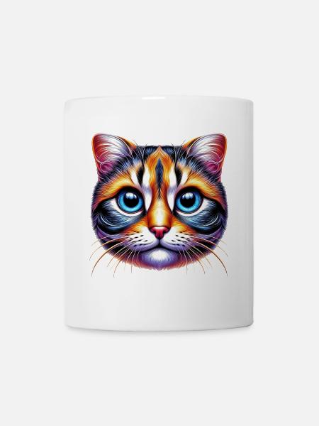 Katze - Tasse - Weiß