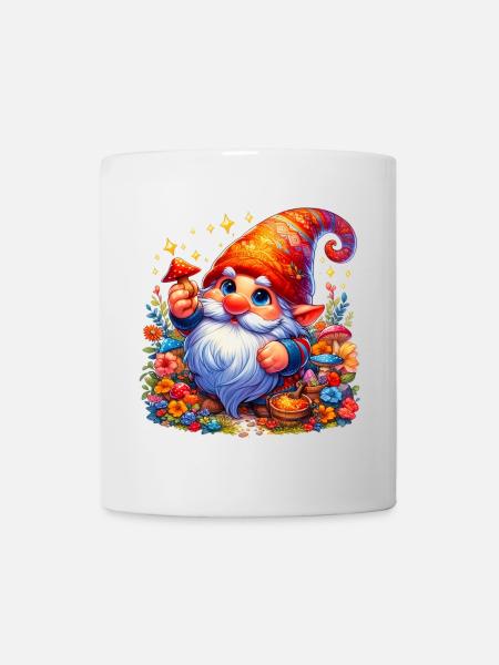 Gnom-Goblin-Elf - Tasse - Weiß