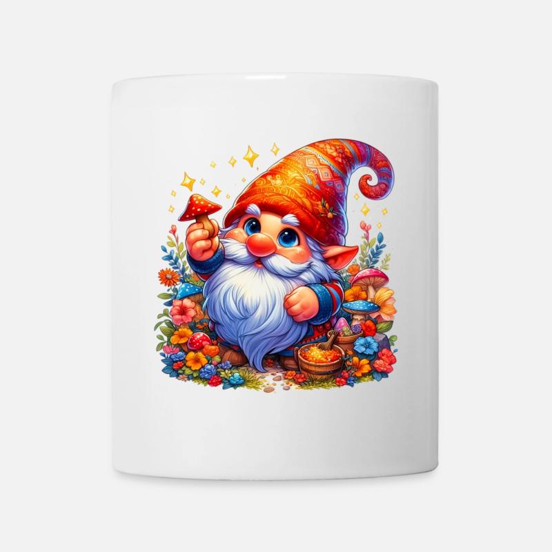 Gnom-Goblin-Elf - Tasse - Weiß