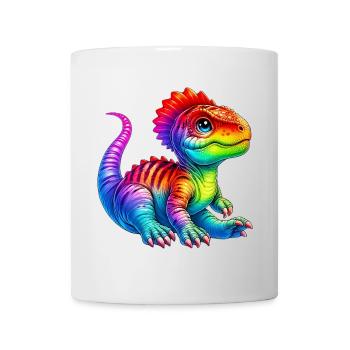 Dinosaurier - Tasse - Weiß - Vorne