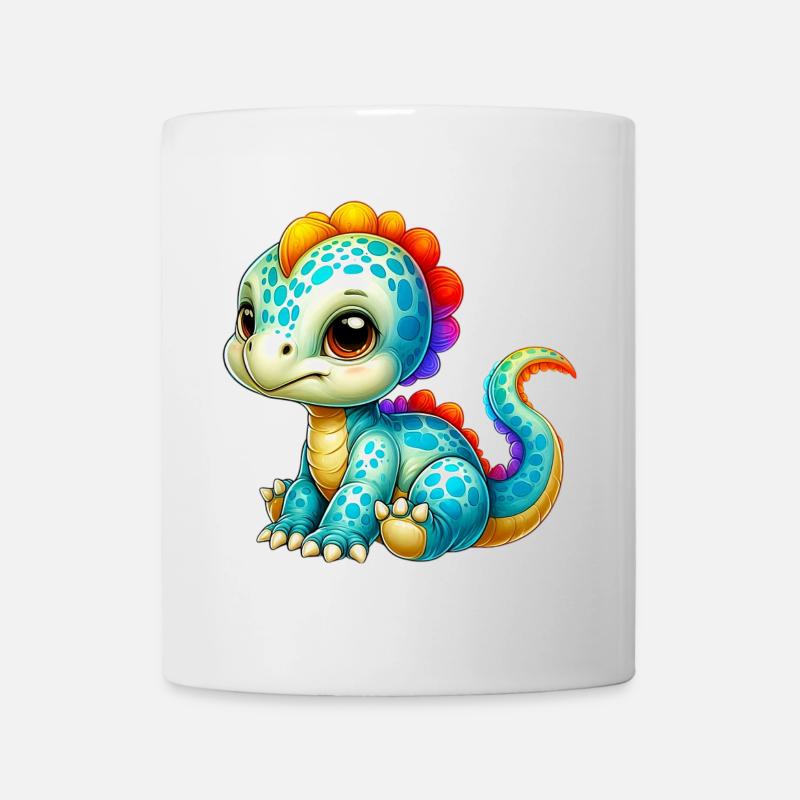 Dinosaurier - Tasse - Weiß