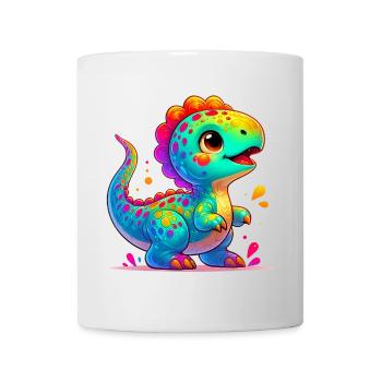Dinosaurier - Tasse - Weiß - Vorne