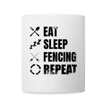 Motivation Fencing - Mug - white - Front