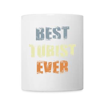 Meilleur joueur de tuba - Mug blanc - blanc - Devant