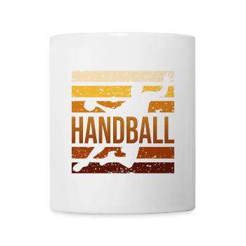 Handball - Tasse - Weiß - Vorne