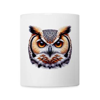 Eule - Tasse - Weiß - Vorne