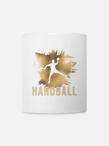 Handball - Tasse - Weiß
