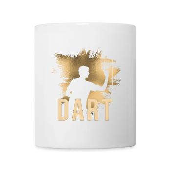 Dart - Tasse - Weiß - Vorne