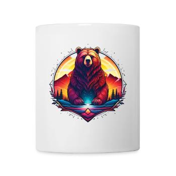 Bear_01 - Mug blanc - blanc - Devant