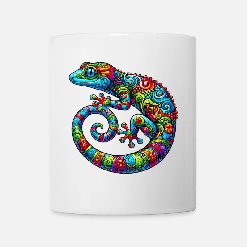 Gecko - Mug blanc - blanc
