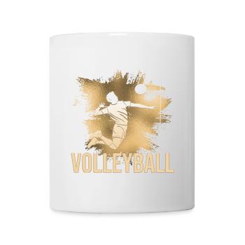 Volleyball - Tasse - Weiß - Vorne