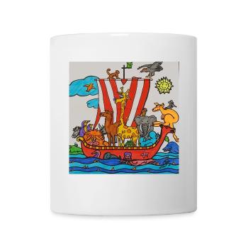 EG Arche Noah I Tiere I Natur - Tasse - Weiß - Vorne
