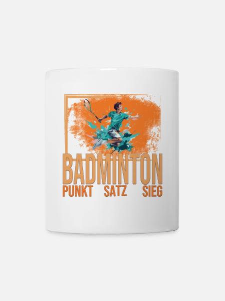 Punkt - Satz - Sieg - Tasse - Weiß