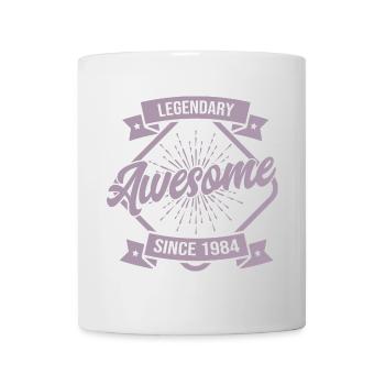 Legendary Awesome since 1984 - Mug - white - Front