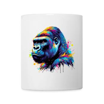Gorille - Mug blanc - blanc - Devant