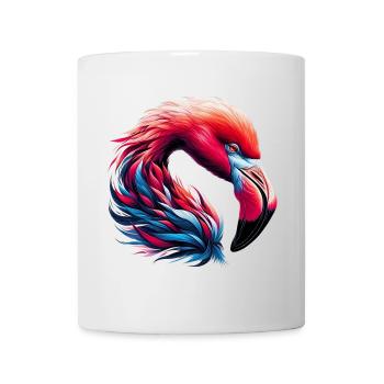 Flamant - Mug blanc - blanc - Devant