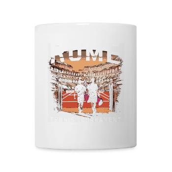 Tournoi de tennis Rome Rome T-shirt classique - Mug blanc - blanc - Devant
