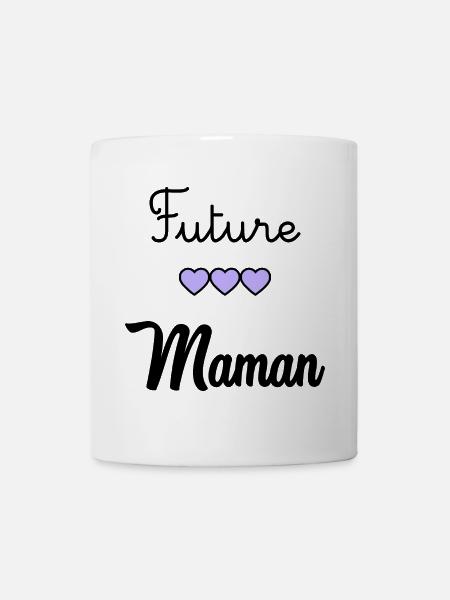FUTURE MAMAN - Mug blanc - blanc