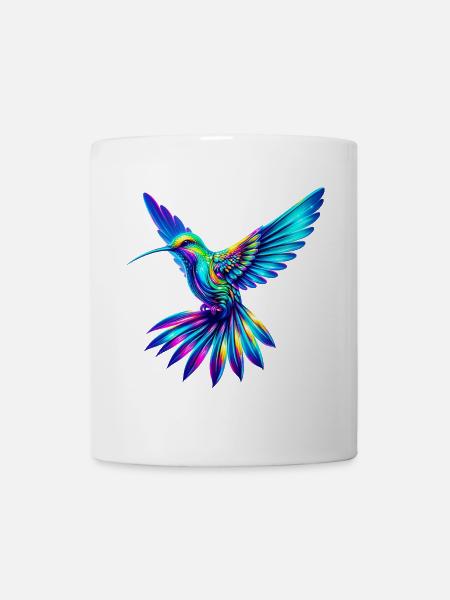 Kolibri - Tasse - Weiß