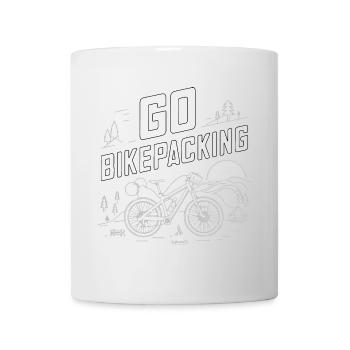 Adventure Cycling Go Bikepacking - Mug - white - Front