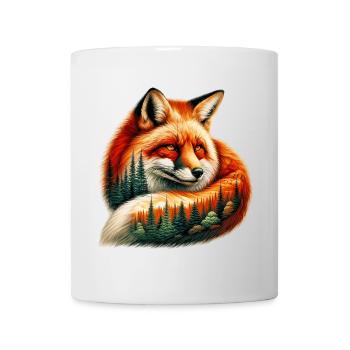 Renard - Mug blanc - blanc - Devant
