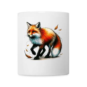 Renard - Mug blanc - blanc - Devant