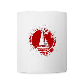 Meine DNA - Segeln - Tasse - Weiß - Vorne