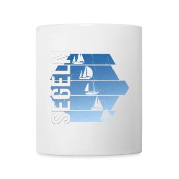 Segeln - Segelsport - Tasse - Weiß - Vorne