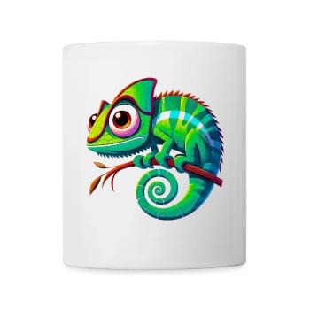 Caméléon - Mug blanc - blanc - Devant