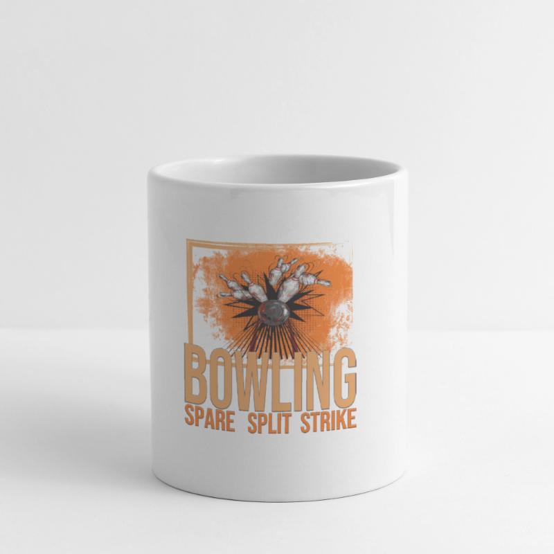Bowling - Spare - Split - Strike Tasse