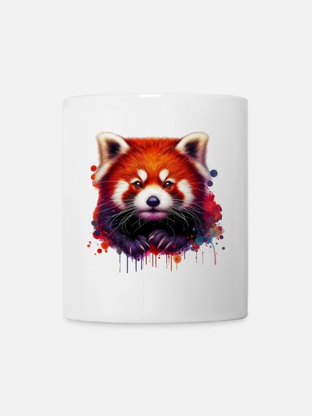 Kleiner Panda - Tasse - Weiß