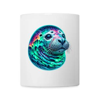 Aurora Borealis Seal - Mug - white - Front