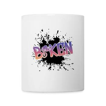 Biken Fahrrad Bike MTB BXM Rider - Tasse - Weiß - Vorne