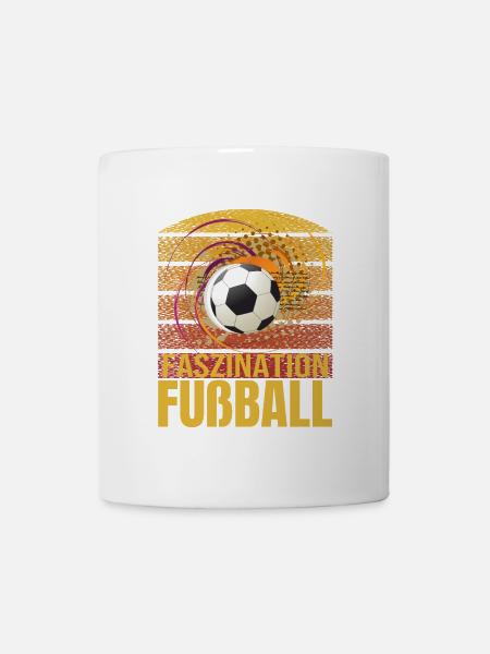 Faszination Fußball - Tasse - Weiß