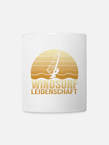 Windsurf Leidenschaft - Tasse - Weiß