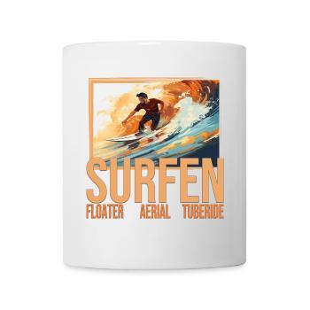 Floater - Aerial - Tuberide - Surfen - Tasse - Weiß - Vorne