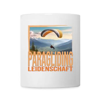 Paragliding Leidenschaft - Tasse - Weiß - Vorne