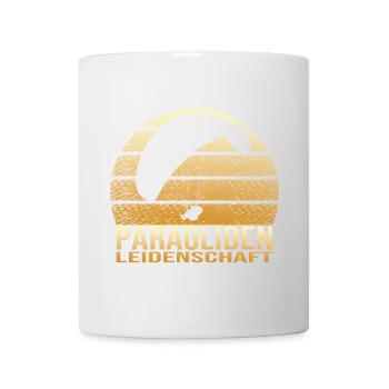 Paragliden Leidenschaft - Tasse - Weiß - Vorne