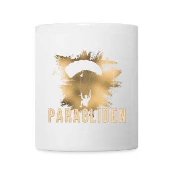 Paragliden - Tasse - Weiß - Vorne