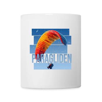 Paragliden - Tasse - Weiß - Vorne