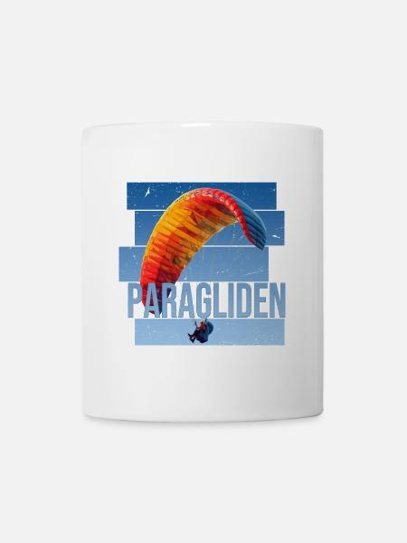 Paragliden - Tasse - Weiß
